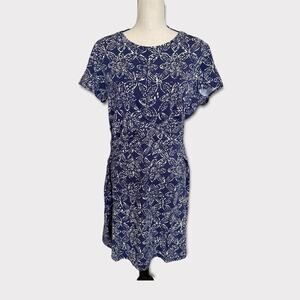 Hatley Martine Blue Dress Starburst Batik XL